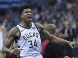NBA Superstar Giannis Antetokounmpo Takes Ownership Stake in Kalshi Giannis Antetokounmpo celebrates during a Milwaukee Bucks game.