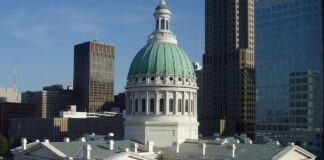 Federal Judge Says Missouri ‘No-Chance’ Gas Station Slots are Illegal Gambling Devices The Old Courthouse in St. Louis, Missouri, a historic courthouse building in the city skyline.