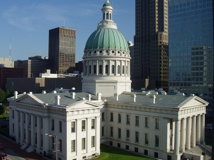 Federal Judge Says Missouri 'No-Chance' Gas Station Slots are Illegal Gambling Devices The Old Courthouse in St. Louis, Missouri, a historic courthouse building in the city skyline.