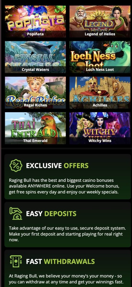 Arizona Casinos Raging Bull