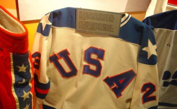 USA vs. Slovakia Men’s Olympic Hockey Semifinal Odds, Predictions, Picks for Friday, February 20 Team USA jersey