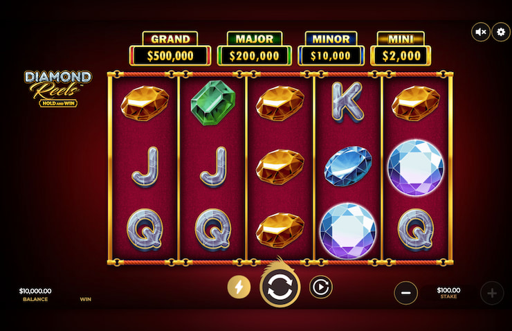 Diamond Reels Hold & Win Slot