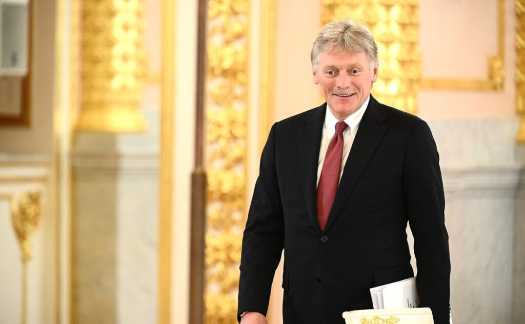 Kremlin spokesman Dmitry Peskov.