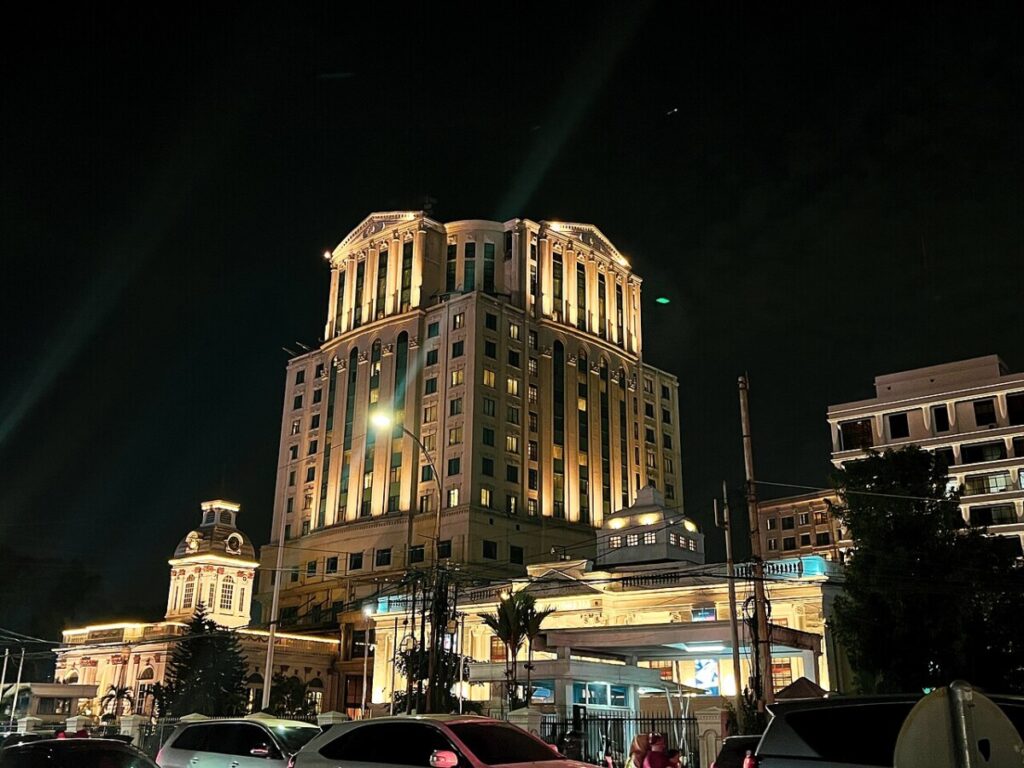The old city hall in Medan, Indonesia.