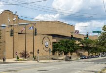 New Haven Chief Police Arrested For Embezzling Funds To Fuel Gambling Habit The exterior of the New Haven, CT police station.