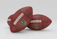 New York Attorney General Issues Super Bowl Warning on Prediction Markets NFL footballs on a white background