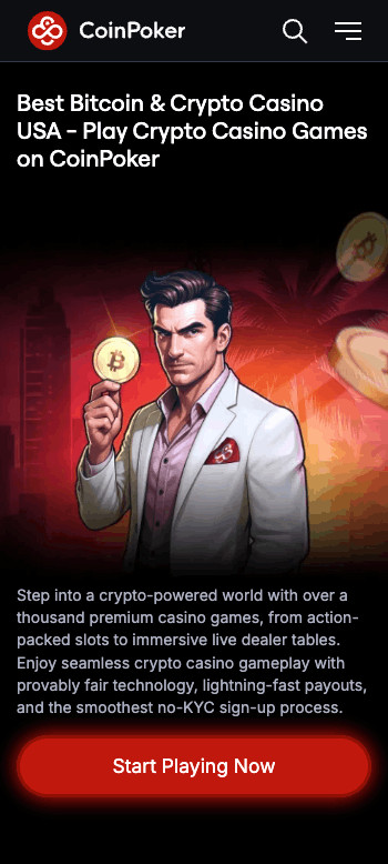 Coinpoker crypto deposits