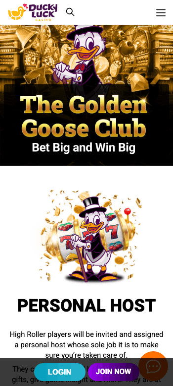 Ducky Luck golden goose