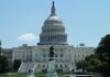 Senate Democrats Urge CFTC to Stay on Sidelines in Prediction Market Court Battles The U.S. Capitol building in Washington, D.C., seen from the west front on a clear day.