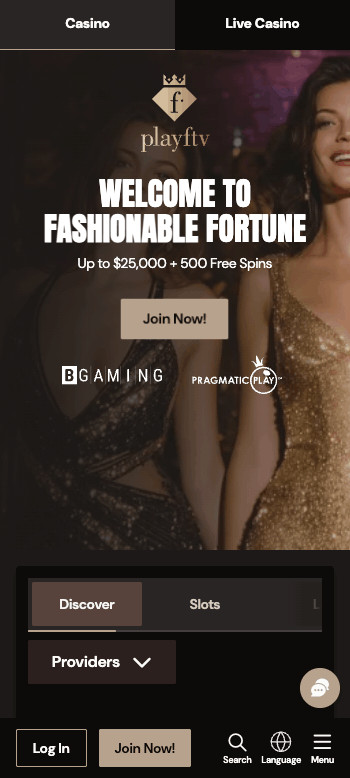 Play FashionTV homepage