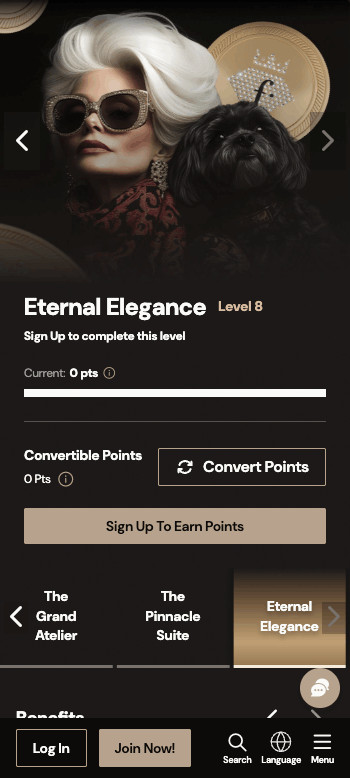 Play FashionTV loyalty bonuses