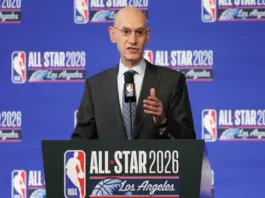 NBA: Prediction Markets No Different Than Sports Betting NBA Commissioner Adam Silver speaks during an NBA All-Star Weekend press conference.