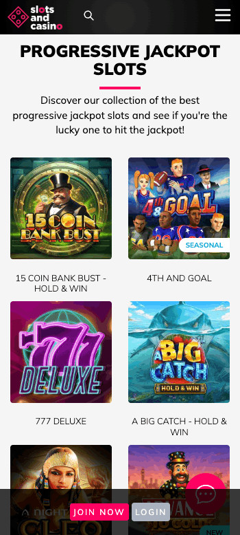 Slots and Casino jackpots