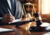 Nevada Gaming Regulators Seek Court Order to Block Coinbase Prediction Markets Judge’s gavel resting on a desk with scales of justice in the background