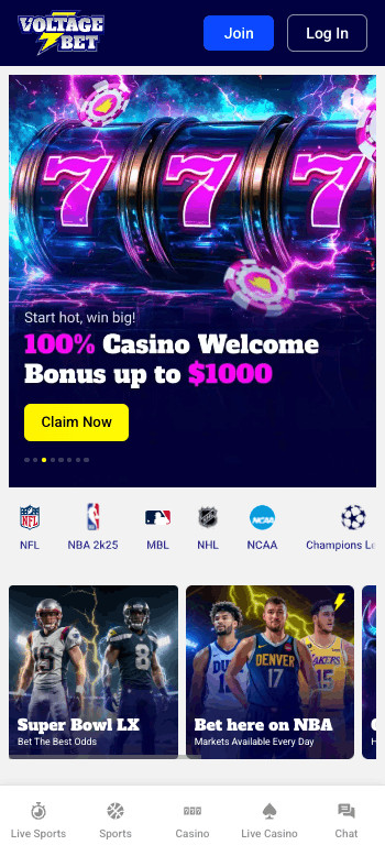 Voltagebet homepage