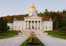 The Vermont State House in Montpelier