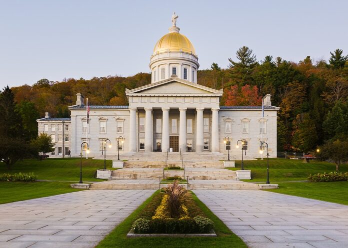 The Vermont State House in Montpelier