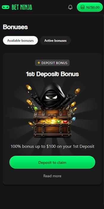 Bet Ninja - One of the best sports betting sites NZ