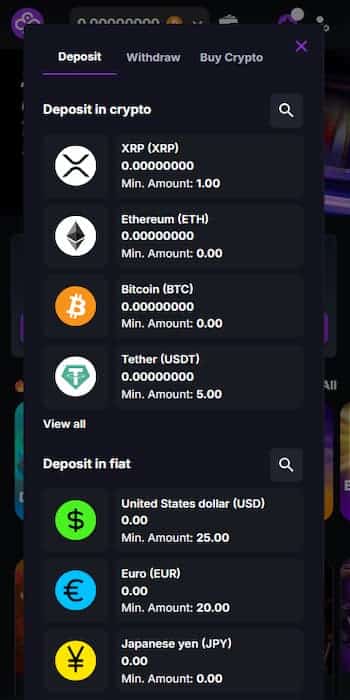 CoinCasino - One of the best Mississippi online casinos.