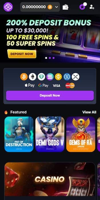 CoinCasino - A fast-paying Mississippi online casino.