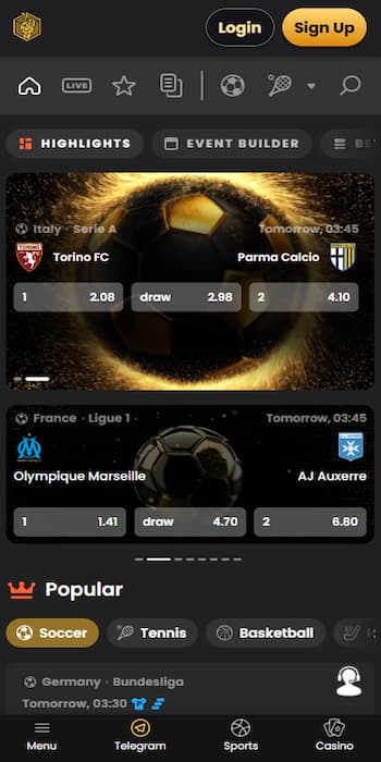 Enjoy crypto sports betting with no KYC at Lucky Block