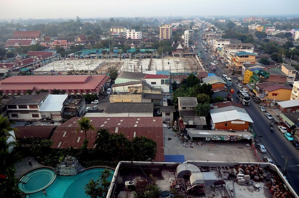 Central Phitsanulok, Thailand.