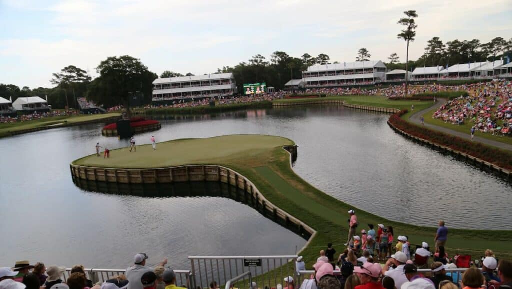 17th hole at TPC Sawgrass