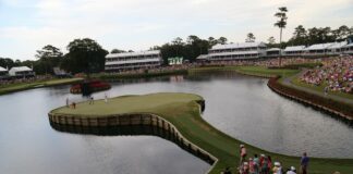 17th hole at TPC Sawgrass