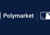 MLB Names Polymarket Exclusive Partner, Signs Landmark MOU With CFTC Polymarket and MLB logos displayed side by side on a blue background