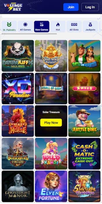 Voltage Bet - Play casino games at an online casino Mississippi.