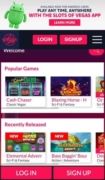 Nv casino app android