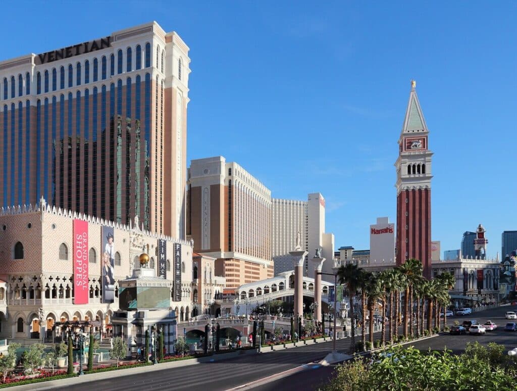 Las Vegas Strip: inkomsten gedaald in 2025?