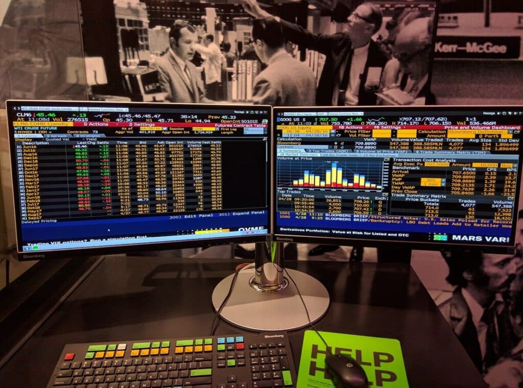 Any early Bloomberg Terminal device.