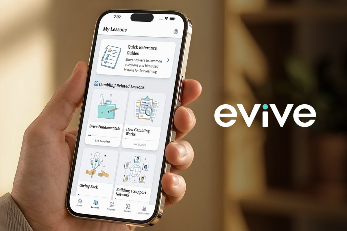 Evive is an app for problem gamblers