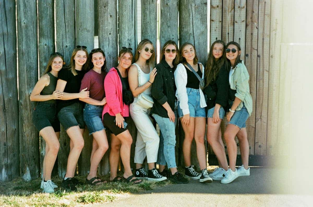 Young white women